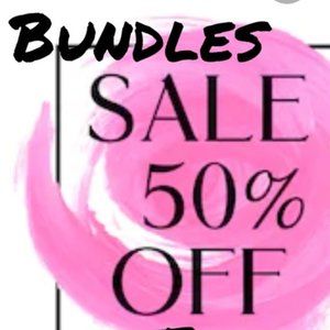 BUNDLES OF 2 OR MORE GET 50%!!